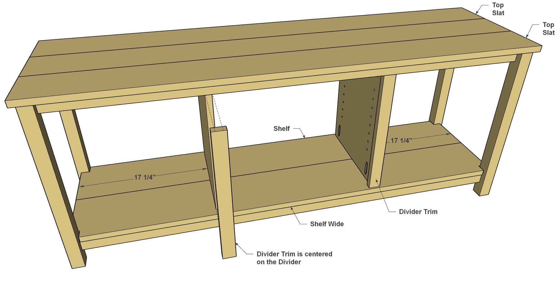 Easy-To-Build Tv Stand | Kreg Tool