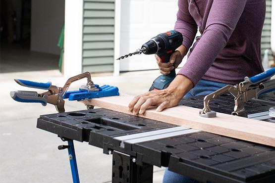 Make project assembly easier with clamps
