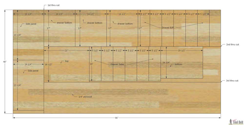 3-drawer-nightstand-plywood-cut-diagram