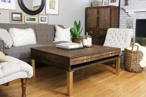 DIY Coffee Table With Pullouts - Home Made by Carmona