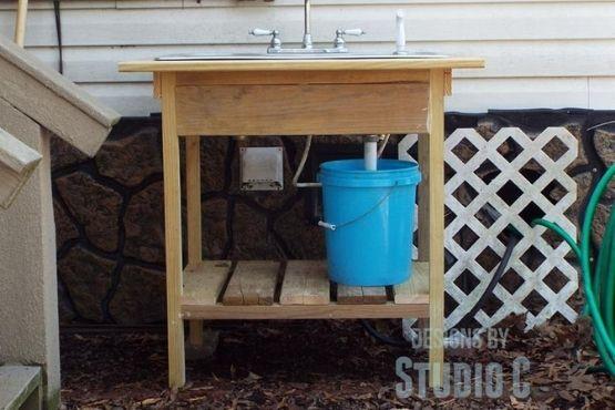 Build an Outdoor Sink