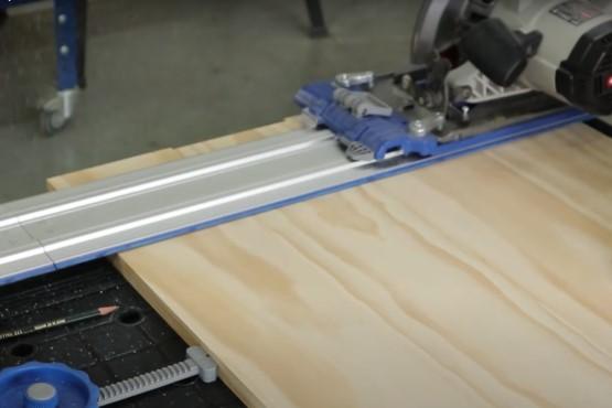 How to flatten and trim a table top