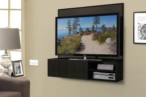 Wall-Mounted Media Cabinet