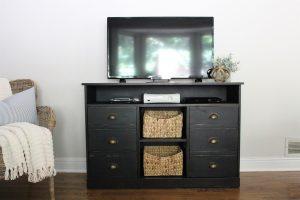 Pottery Barn Inspired TV Stand