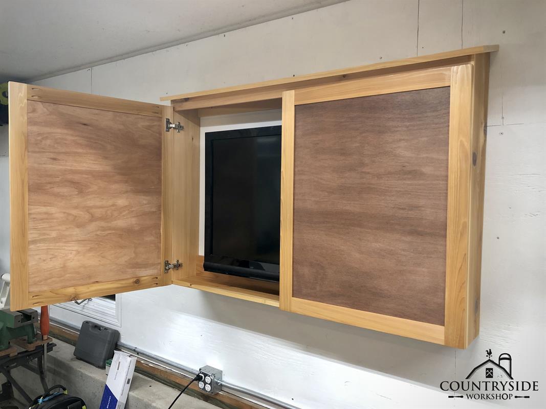 outdoor tv cabinet | kreg tool