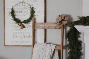 Personalized Blanket Ladder