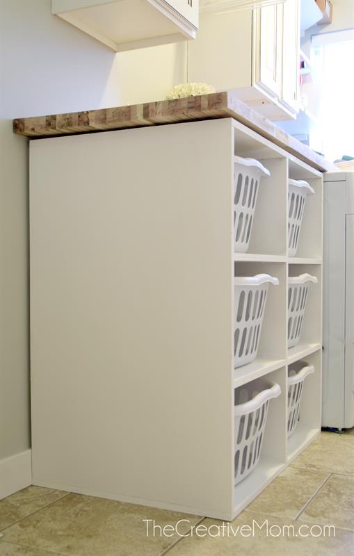 Kreg Tool Innovative Solutions For, Laundry Basket Dresser With Shelves