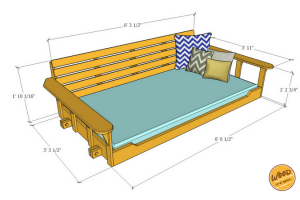 Porch Bed Swing: Relaxing Times Ahead