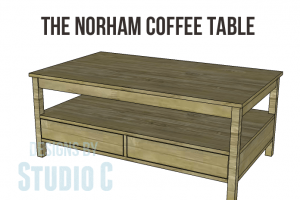 DIY Plans to Build a Norham Coffee Table