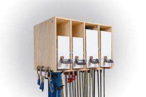 Space Saving Clamp Rack for a Small Shop