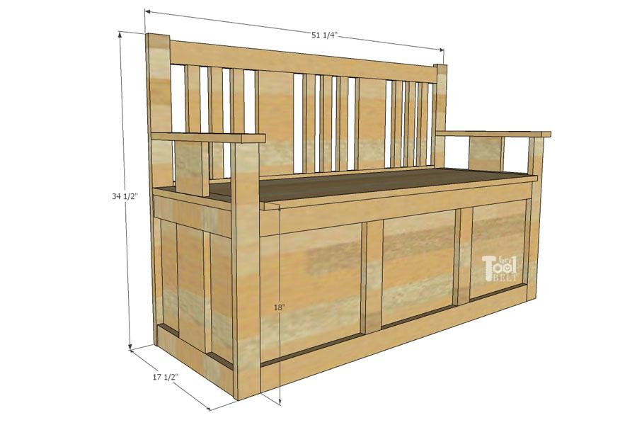 Kreg Tool Innovative Solutions For, Wooden Toy Chest Bench Plans