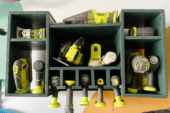 DIY Tool Organization + Storage