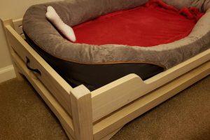 Dog bed frame