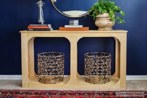 One Sheet Plywood Console