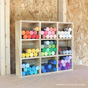 Craft Paint Storage