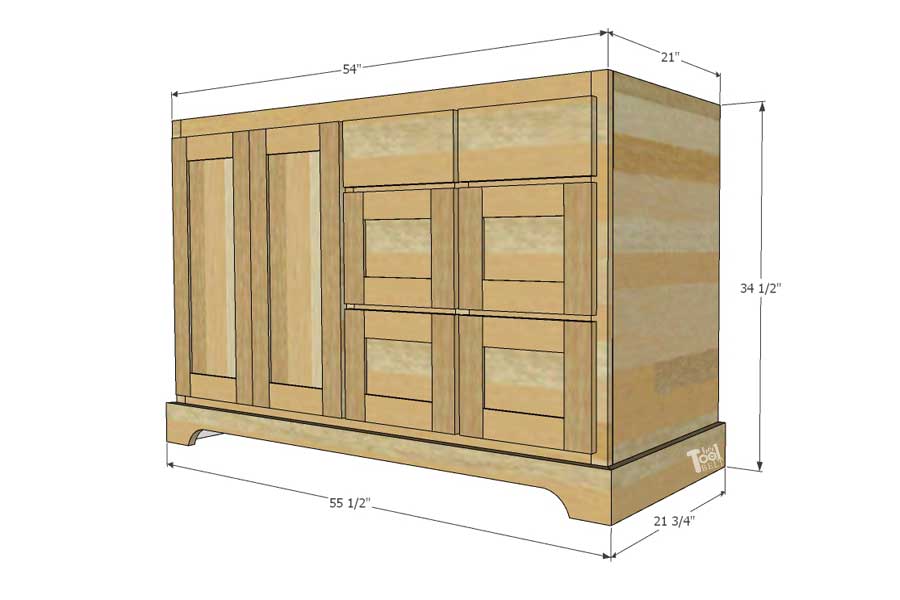 offset-bathroom-vanity-overall-dimensions
