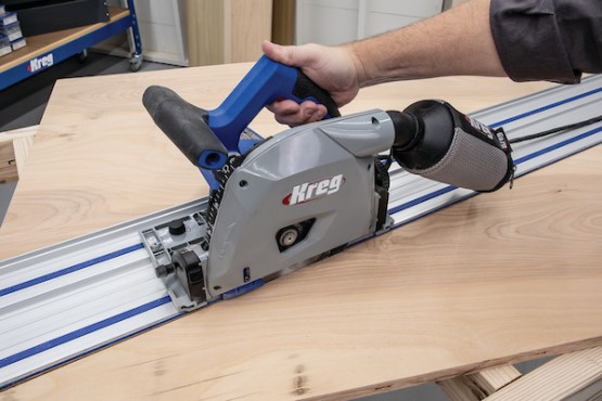 Kreg track for store circular saw