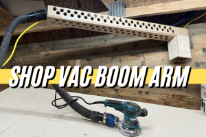 Shop Vacuum Boom Arm