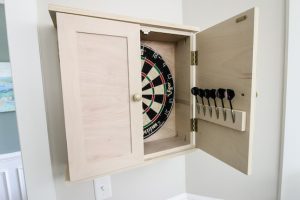 DIY Dartboard Cabinet