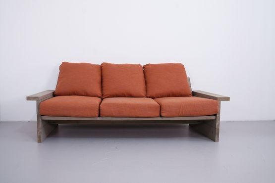 Outdoor Sofa with Armrests