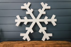 DIY Wooden Snowflake
