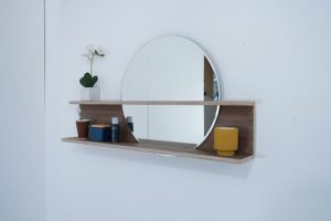 Plywood Mirror Shelf
