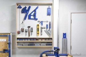 Shop Pegboard Cabinet Build Plans