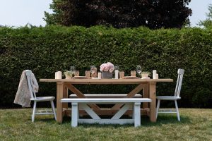 Modern Farmhouse Indoor/Outdoor Dining Table