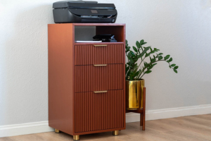 DIY File and Printer Cabinet