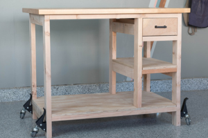 Mobile Workbench with Drawer