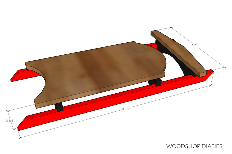 christmas-sled-overall-dimensions