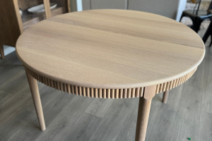 Fluted Round Dining Table