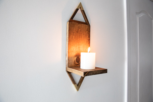 DIY Wall Sconce