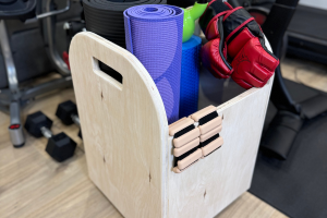 Home Gym Storage Caddy