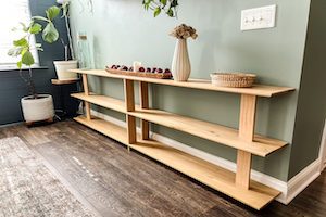 Mid-Century Modern Sofa Table