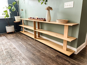 Mid-Century Modern Sofa Table