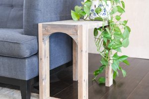 Simple Rustic Side Table