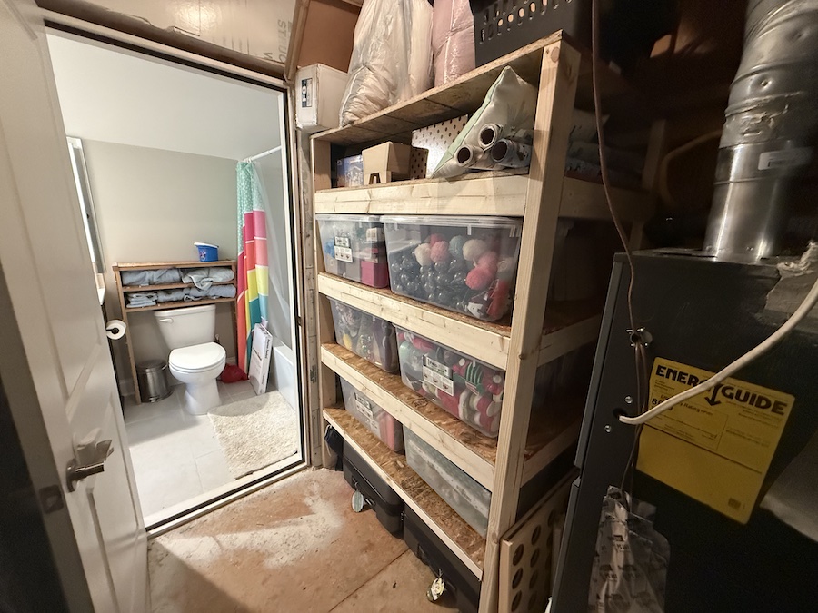 Attic Shelves