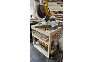 Beginner Miter Saw + Planer Stand
