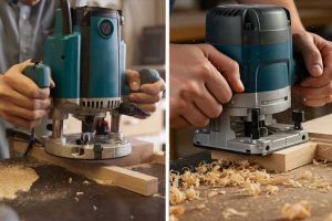 plunge router vs fixed base router