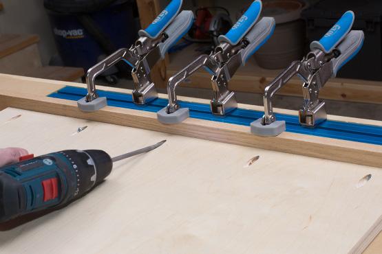 How to strengthen shelves by adding edging