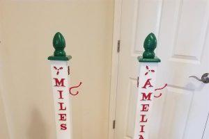 Grandkids’ Christmas Stocking Tree