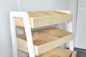 Three-tiered Children’s Shelf