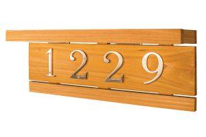 Custom Lighted Address Plaque