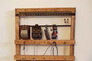 Pottery Barn Inspired Rustic Jewelry Hanger