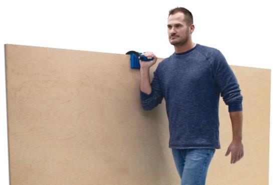 How to carry plywood easily