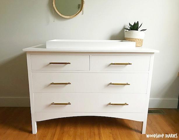 Changing table dresser