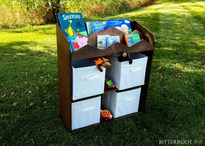 DIY Bookshelf and Toy Storage
