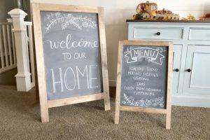 Child Size Easel Chalkboard