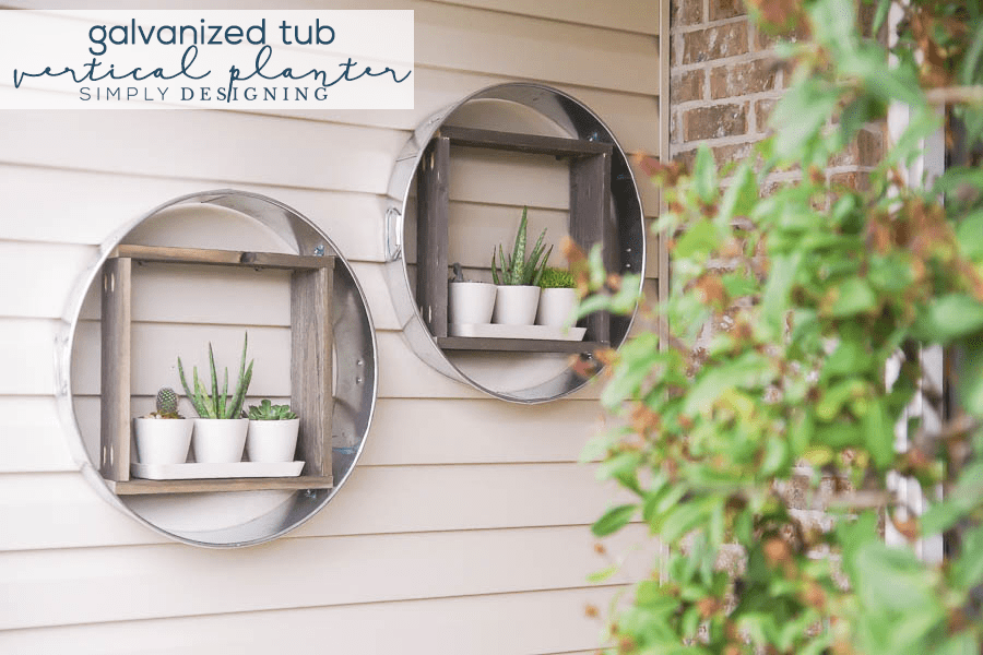 diy-galvanized-tub-vertical-planter-a-great-outdoor-planter-idea-for-vertical-space